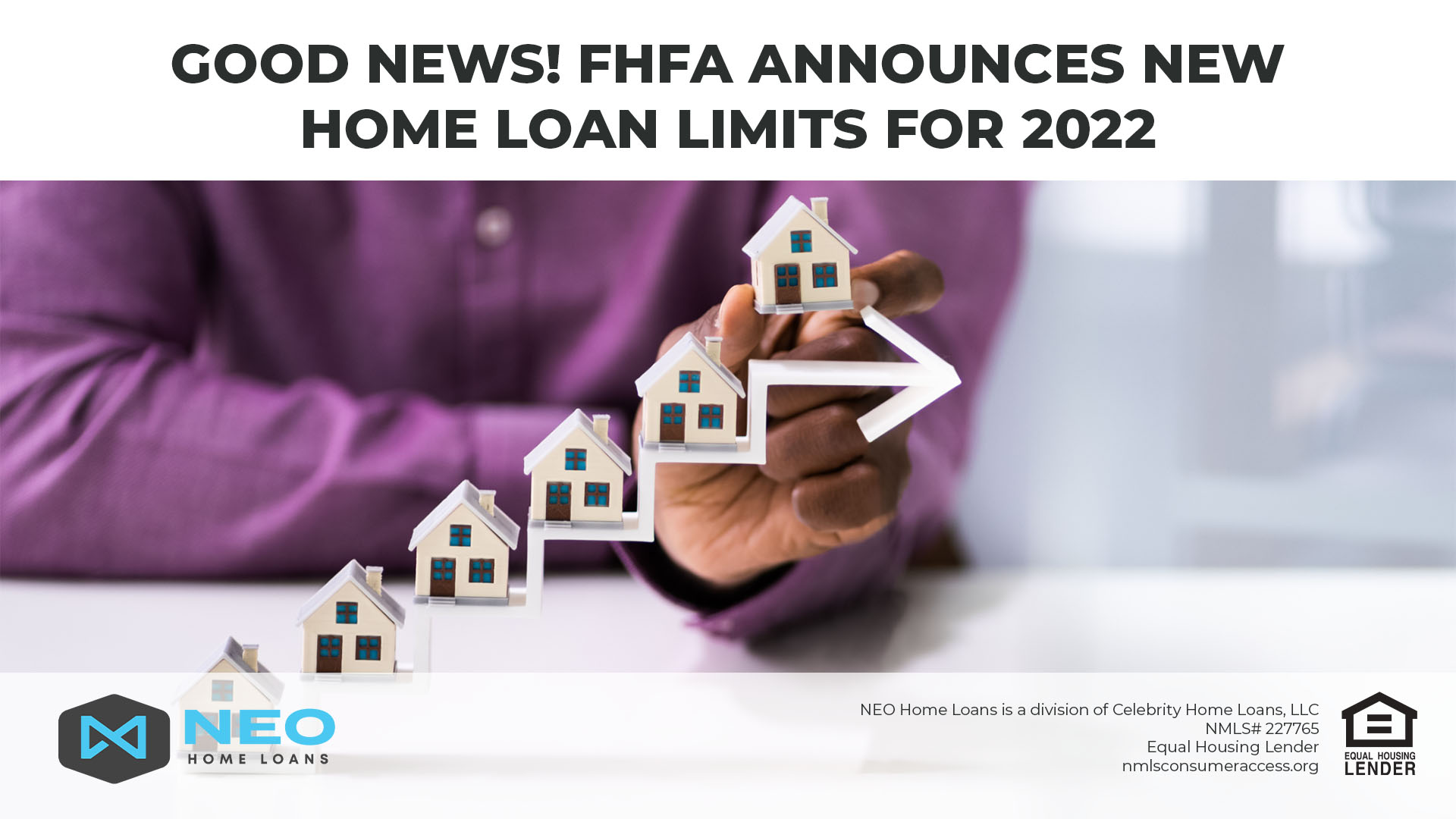 Good News! FHFA Announces New Home Loan Limits For 2022